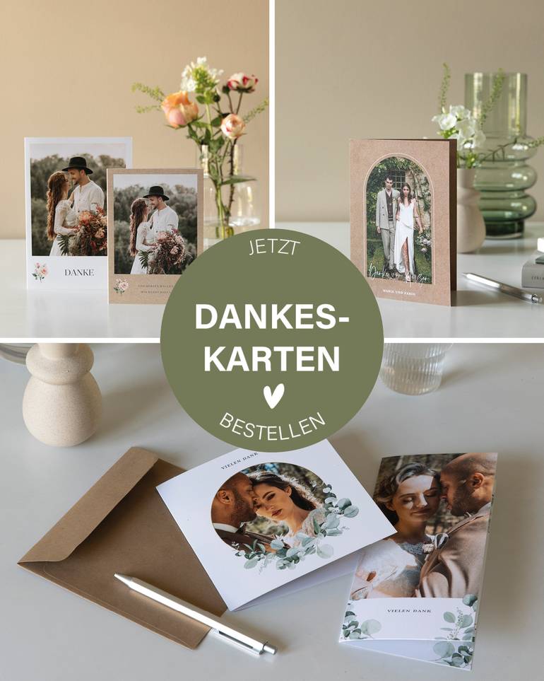 Dankeskarten Hochzeit Texte für ein stilvolles Dankeschön